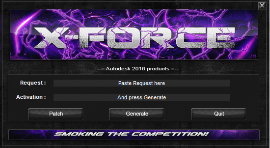 AutoCAD 2016 Keygen X-force