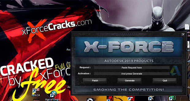 xforce crack Autodesk 2019