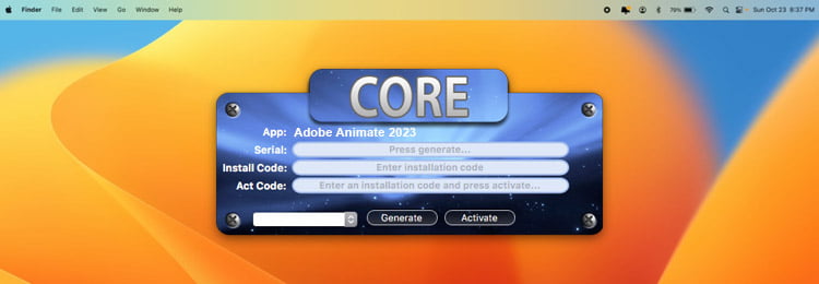 CORE-KEYGEN-MAC-Adobe-Animate2023